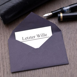 Zur Bestattungsvorsorge in Berlin gehört es, ein Testament aufzusetzen