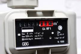 Gaszähler für die Heizkostenabrechnung